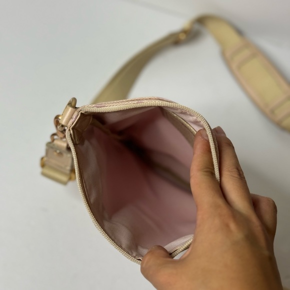 Coach Parker Op Art Swingpack Crossbody Shoulder Bag RS/Pink Rose Gold 42531 - Picture 7 of 12